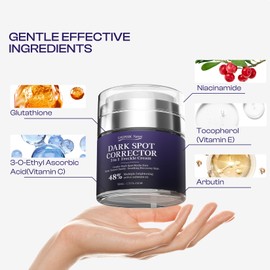 LHOPEBK Nature Dark Spot Remover for Face: Age Spot Remover for Fades Blemishes - Sun Spot Remover Brightens Body Skin Tone, 50ml/1.71fl.oz