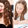 NiceYnn 20 Pcs Butterfly Mini Hair Clips Metal Hair Clips