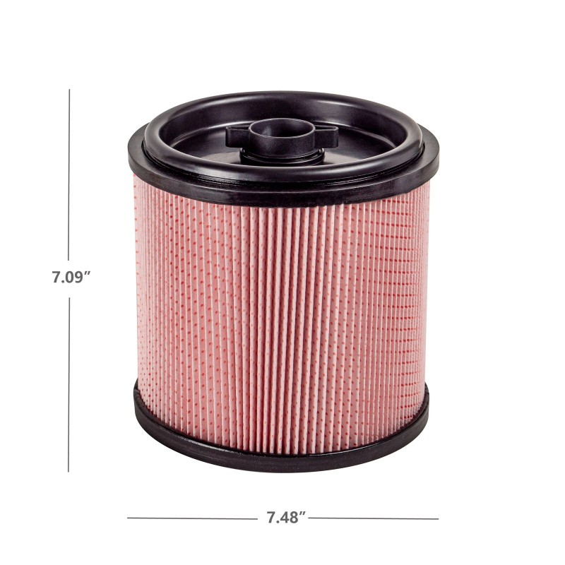 Vacmaster High-Efficiency HEPA Cartridge Filter for Wet/Dry Vacuums