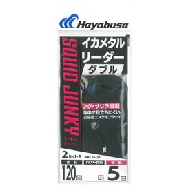 Hayabusa SR437 Ika Metal Leader Double Short, Stealth Black