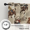 Western Cowboy Blackout Curtains – 100% Blackout Rustic Western Rodeo