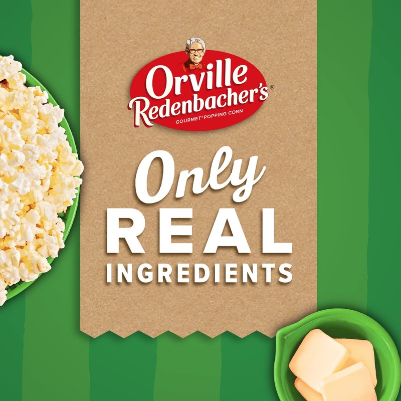 Orville Redenbacher’s Microwave Popcorn SmartPop! Value Size, Butter Flavor, 4g