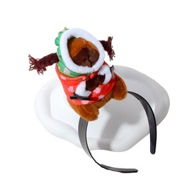 TQUXNGA Haarreif zum Waschen des Gesichts, Cartoon, gefüllte Form, Stirnband, Damen, Make-up, Haarband, Fotografieren, Kopfschmuck