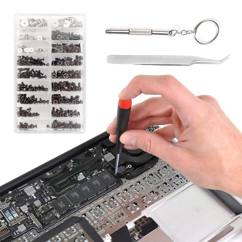 SRECNO 355pcs PC Screws Set M2 M2.5 M3 HDD M.2