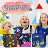 Kigeli 48 Pcs Outer Space Party Favors Bags, Non-woven Astronaut