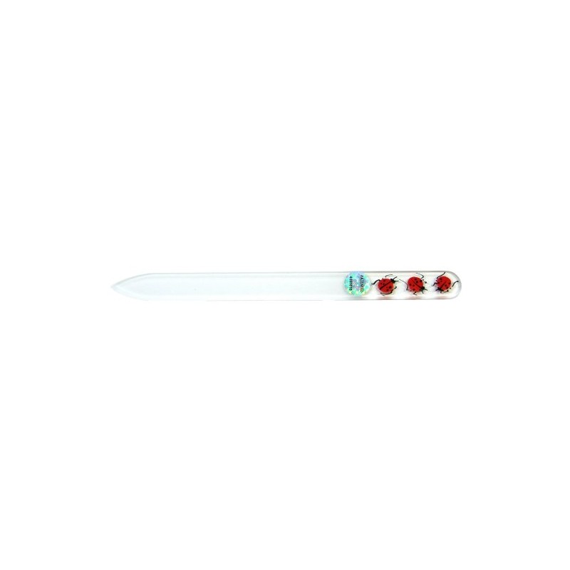 Brajek 82SYP101 Nail File, Glass Hand Painted 5.5 inches (14