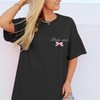 Sulayesh Oversized Christian Shirts for Women God is Within Her