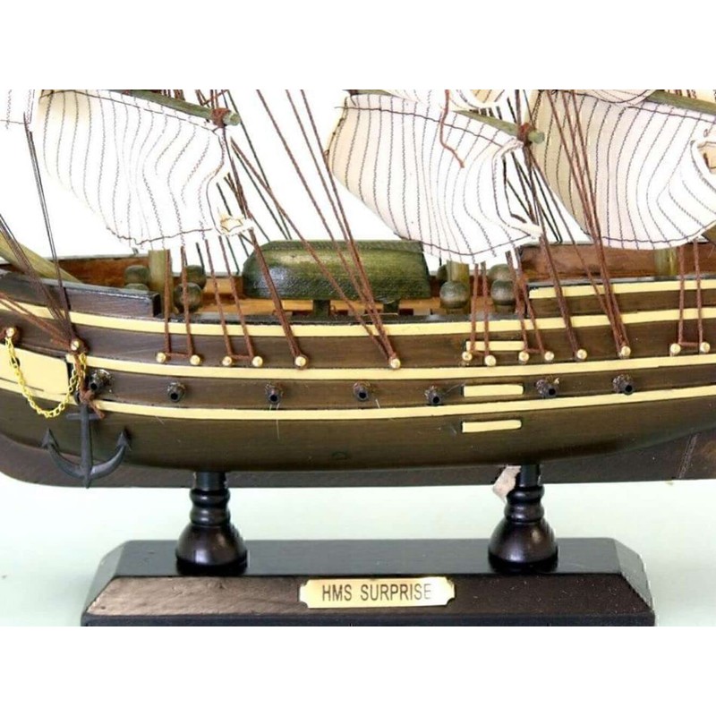 Hampton Nautical HMS Surprise Tall Ship, 14"
