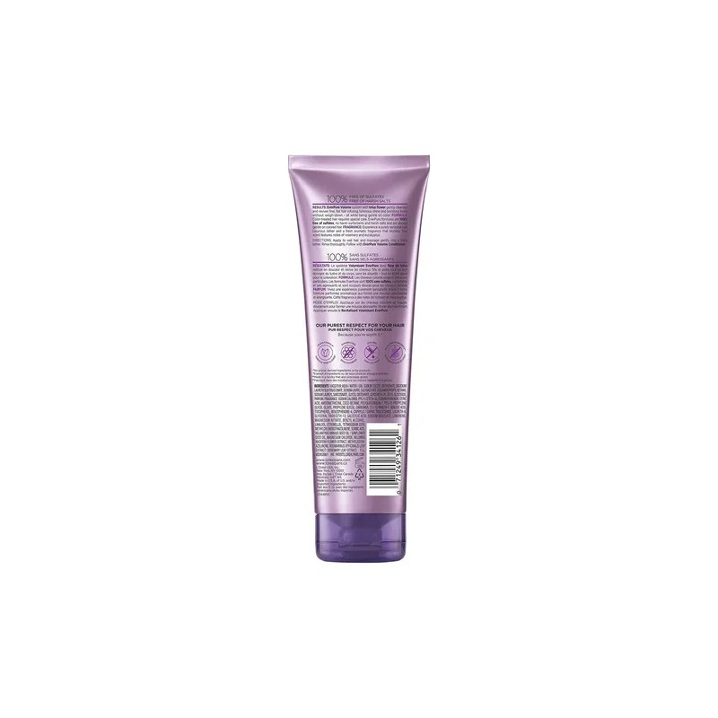 Shampoo Loréal Paris Ever Pure Volume 250 Ml 100 vegano