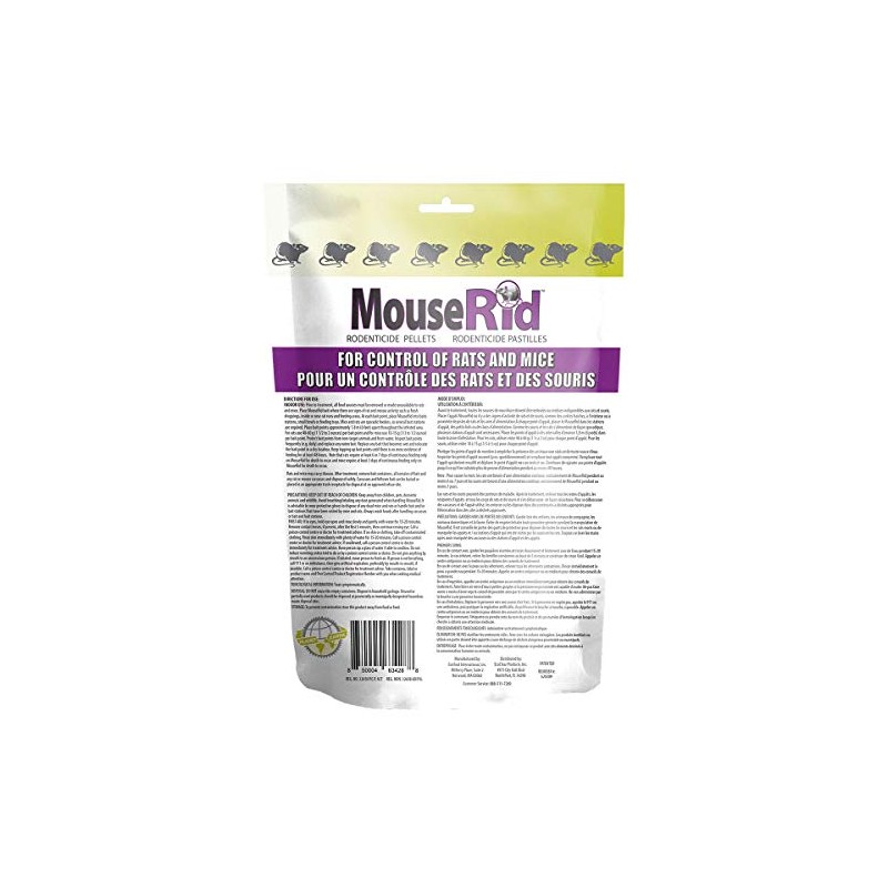 MouseRid - 500 Grams Controls mice and Rats