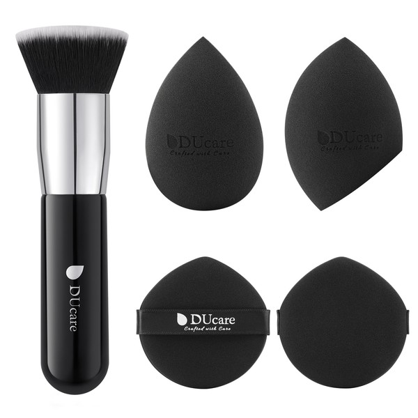DUcare Makeup Sponges with Foundation Brush Makeup Puff Blending Foundation