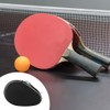 MiOYOOW Table Tennis Racket Case, Hard Shell Ping Pong Storage
