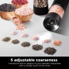Oxygear Electric Salt and Pepper Grinder Set (2Pack) Battery Operated