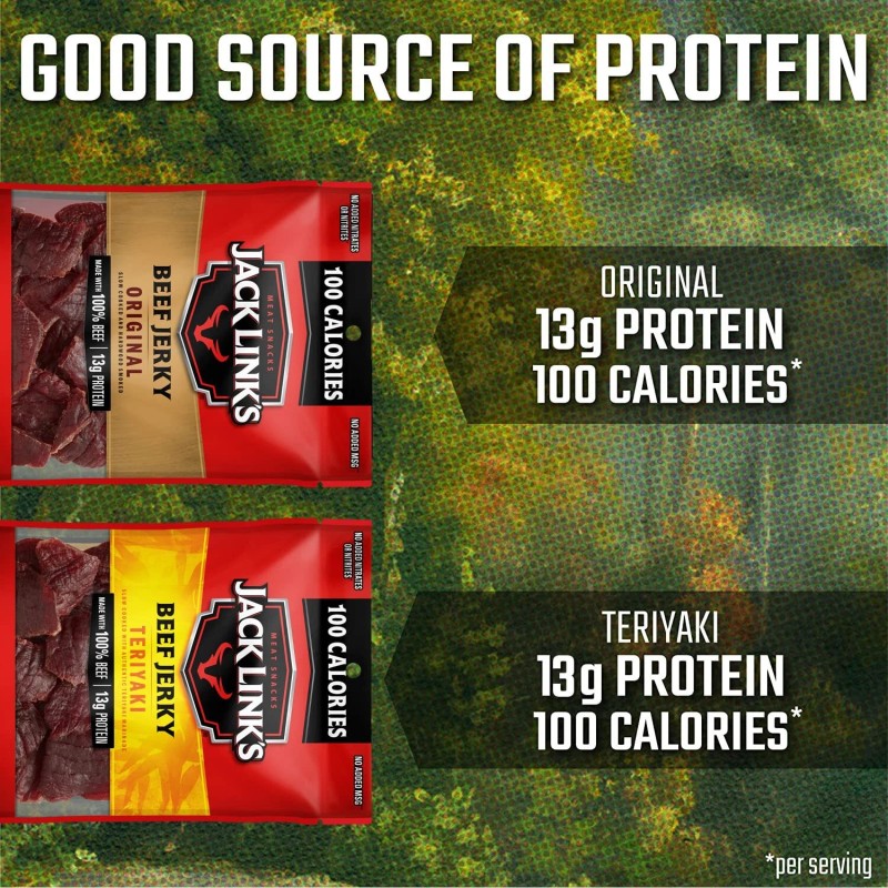 Jack Link's Beef Jerky Variety Pack 1.25 Ounce Pack of