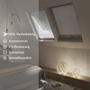 WOLTU Thermal Skylight Roller Blind, No Drilling, Sun Protection, Blackout
