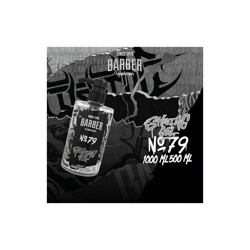 Barber Marmara Gel de Afeitar (500 Ml, 79 G)
