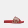 Coach NWB Coach Udele Sport Slide With Heart Print c8997