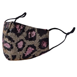 GFM® Womens Fashion Reusable Cotton Face Mask - Washable (8888-02)