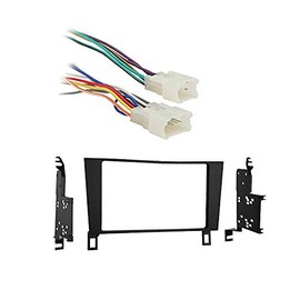 Harmony Audio Compatible with Lexus LS400 1990 1991 1992 Double DIN Stereo Harness Radio Install Dash Kit Package