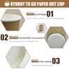 Mat Board Center, 16 Oz. Dual Insulated Paper Coffee Cups,