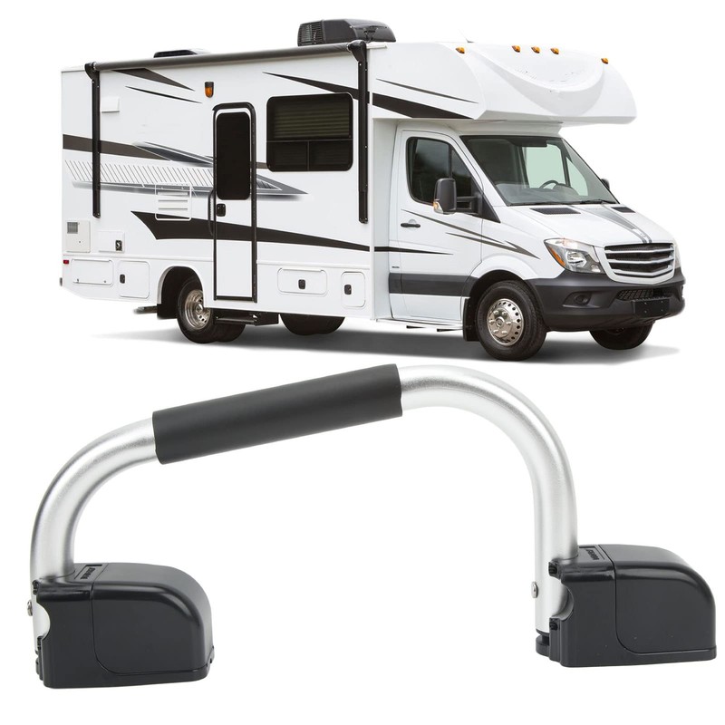Diydeg Fold Away Grab Handle, EVA Padding Anti Slip Ribbed