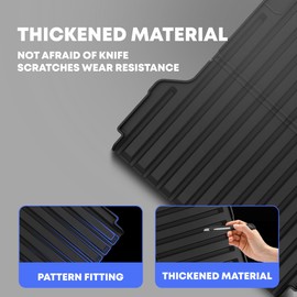 AOMSAZTO 2024 Ranger Truck Bed Mat Bed Liner for 2024 2025 Ford Ranger 5 FT - Custom Fit Cargo Mat for Ford Ranger Exterior Accessories All Weather Trunk Mat