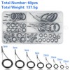 SHADDOCK Fishing Rod Guide Tip Repair Kit 60pcs Spinning Casting
