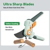 PrunePro 8" Professional Pruning Shears for Gardening 2 Pack Bypass