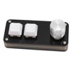 Macro Programming Keyboard Professional 2 Keys 1 Knob Blue Switch