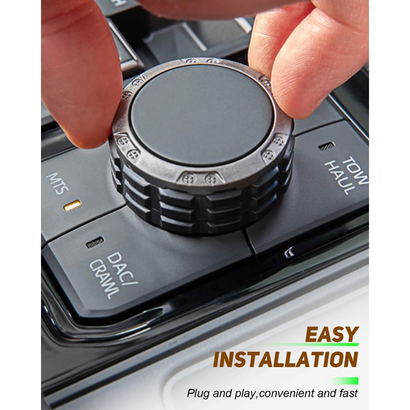 Display Power Volume knob Switch Fit for Toyota Tundra Sequoia