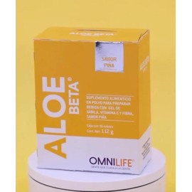 "OML Aloe Beta – 16 Sachets, 112g Aloe-Based Nutritional Supplement, Supports Digestion, Immunity & Overall Wellness"