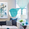 WedDecor Turquoise String Curtains Glitter Fringe Panel Fly Screen Room