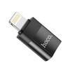 Hoco UA17 Lightning to USB-C OTG Adapter, Black