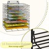 Lzttyee Art Drying Rack for Classroom Paint Drying Rack Small