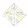 Set Square with Handle, Set of 4 Large and Small