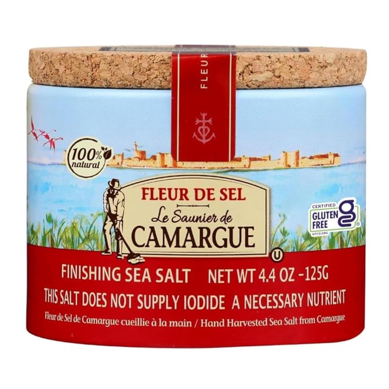 French Sea Salt Fleur de sel de Camargue by Le