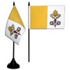 Flaggenfritze Vatican Table Flag + Free Sticker