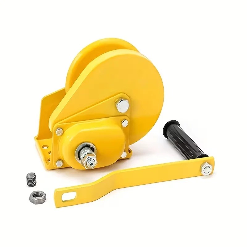 2600LBS Heavy-Duty Manual Winch, Hand Crank Puller, Direct ShippingLoad Capacity: