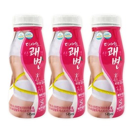 Refreshing Change Diet Kwaebyeon, 145ml, 3 pieces / 상쾌한변화 다이어트 쾌변, 145ml, 3개