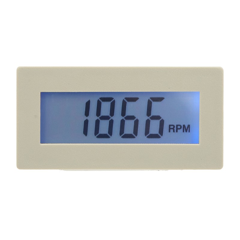 Motor Tachometer 10 to 9999 LCD Display Accurate Measurement RPM