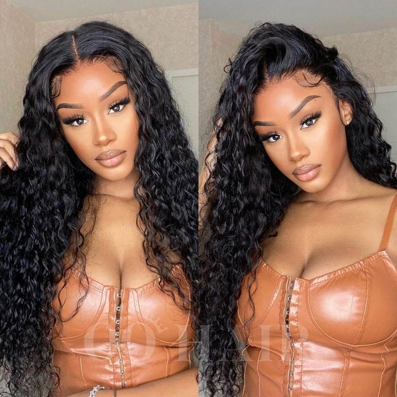 OQ HAIR 9x6 M-Cap Water Wave Wear Go Glueless Wig