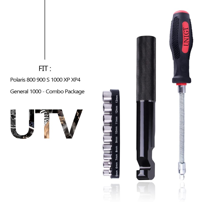 UNIGT Belt Changing Tool with Clutch Cover Removal Tool Kit