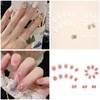 NIUANIUA Nail Tip, Popular, Japanese Style, Round Tip, Fashion, Wedding