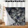 XMJJKUF No Hooks Needed Dandelion Shower Curtain with Snap-in Fabric