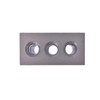 raseparter 1-2-3 Blocks Matched Pair Hardened Steel 23 Holes (1x2x3)