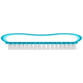 Elliott Large Wavy Nail Brush, Synthetic Fibres, Assorted Colours, Easy Grip, Bathroom Essential Items measuring 9.8 cm x 4.8 cm x 3.3 cm