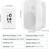 Herido Herdio 2X6.5" Outdoor Indoor Speakers Wired Bluetooth USB Wall
