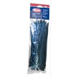 Cinchos Plásticos 3.6x200mm Negros 100 Piezas | Sujetacables Nylon Alta Resistencia | Cinchos para Cableado Organización Hogar Oficina Industria