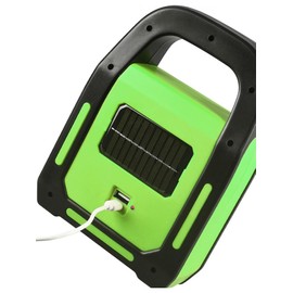 Amber LED Solar Işıldak Fener Güneş Enerjili ve USB Şarj Kamp Lambası