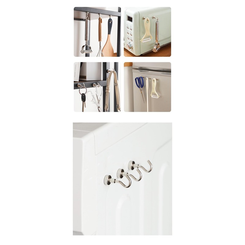 Neodymium Magnetic Hooks (Pack of 6) - 20 mm -